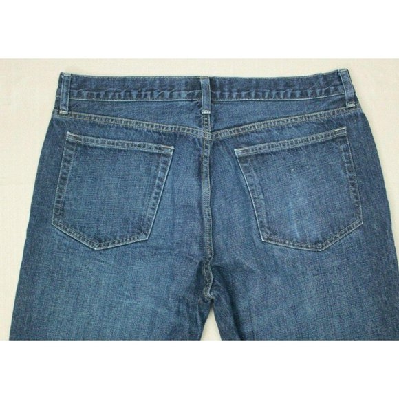 J. Crew Slim Straight Jeans Size 36 X 32 - Picture 1 of 9